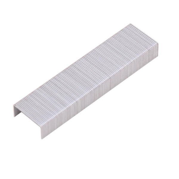 Скобы для степлера №26/6 Deli оцинкованные (1000 штук в пачке)