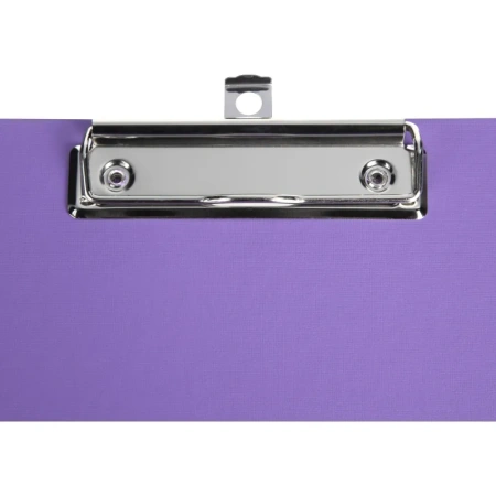 Папка-планшет с зажимом Комус A4 фиолетовая