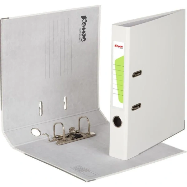 Папка-регистратор Комус Экономи 50 мм белая