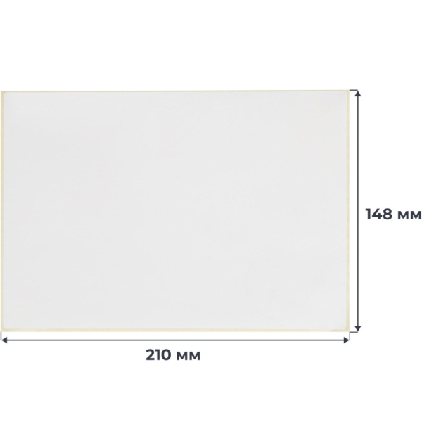 Термотрансферные этикетки 210х148 мм бумажные полуглянцевые (диаметр  втулки 40 мм, 4 рулона по 700 этикеток)