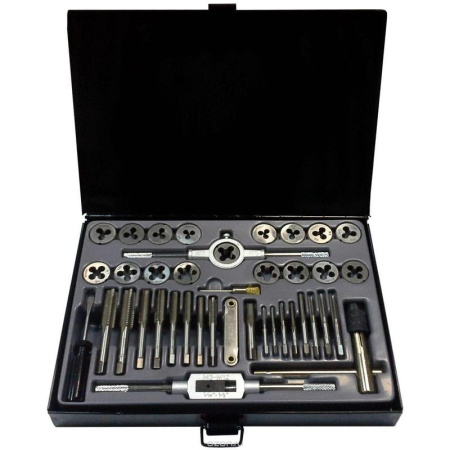 Набор плашек и метчиков 40 предмет BERGER (BG40TDS)