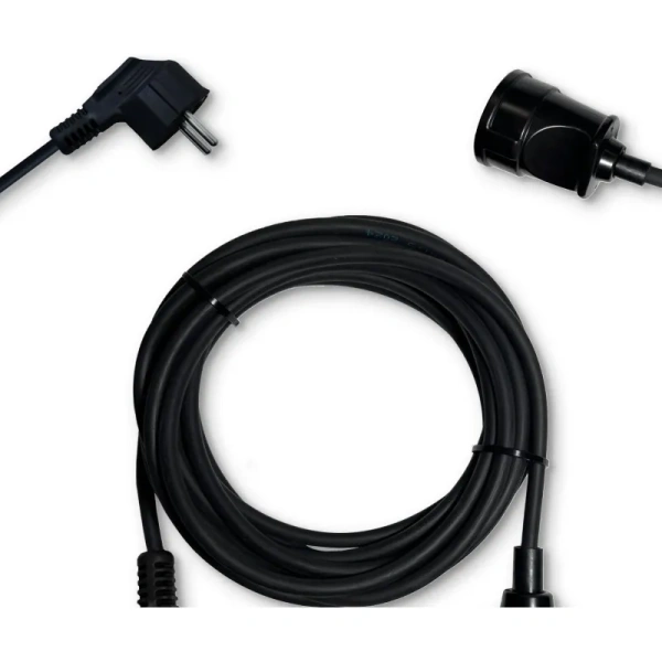 Удлинитель Progix PG115 1 розетка 2 м с заземлением чёрный