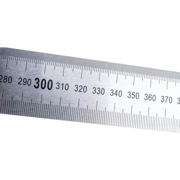 Линейка измерительная Micron 1000 мм металлическая (34313)
