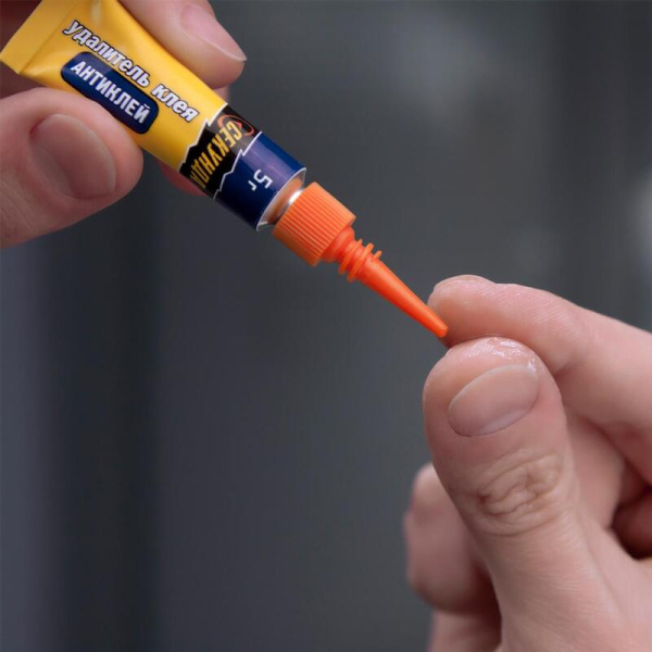 Удалитель клея Секунда Антиклей 5 г