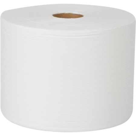 Нетканый протирочный материал Luscan Professional W1 белый 1100 листов в  рулоне