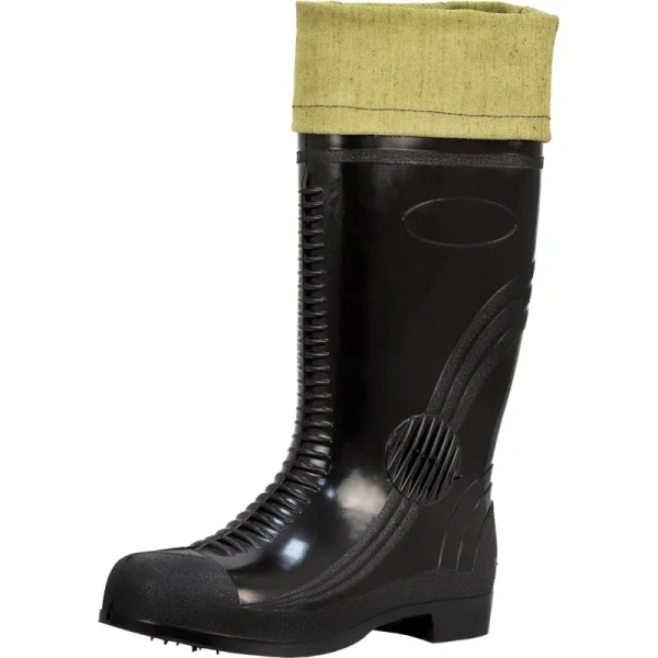 Сапоги утепленные мужские Firestop С397-МТЗ резина с композитным  подноском чёрные (размер 37)