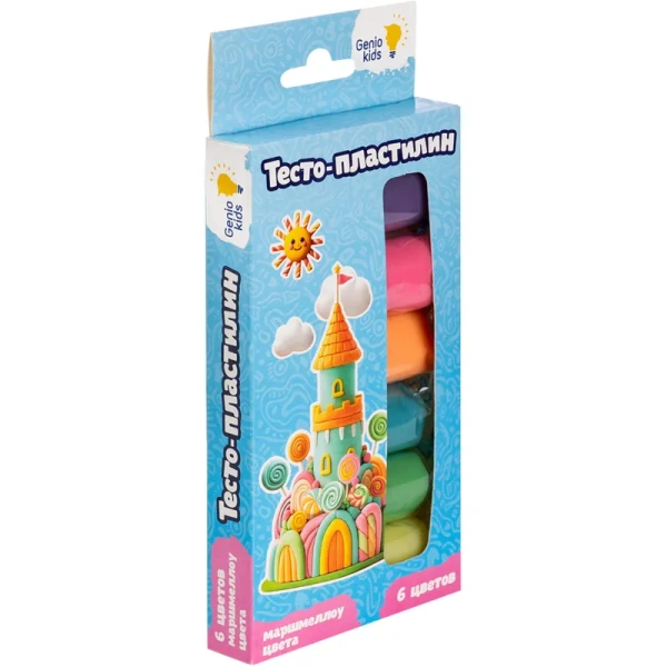 Набор для лепки Genio Kids 6 цветов 180 г (TA1089V)