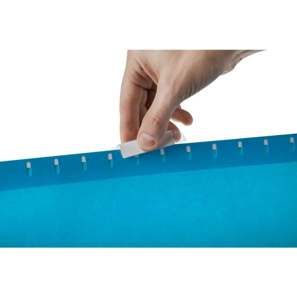 Ярлычки для подвесных папок Attache пластиковые (25 штук в упаковке)