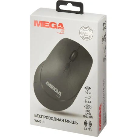 Мышь беспроводная ProMega jet WM010 чёрная