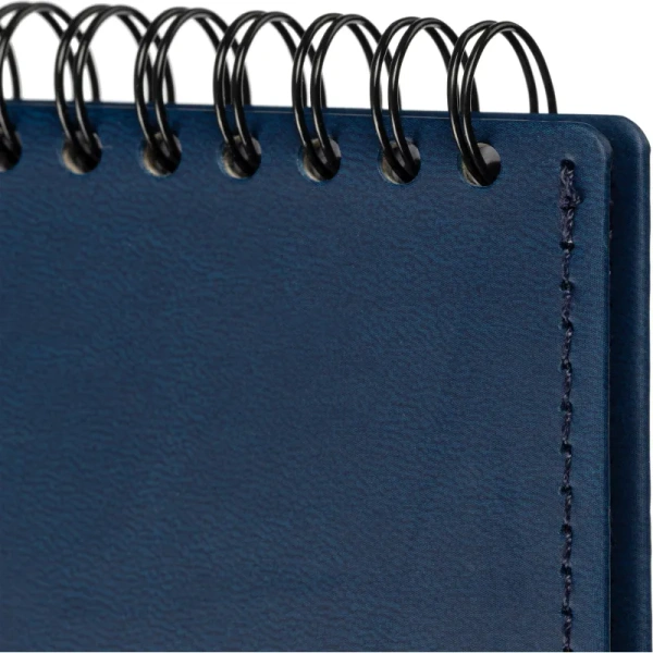 Планинг датированный 2026 год Attache Вива искусственная кожа 303х150 мм  60 листов синий