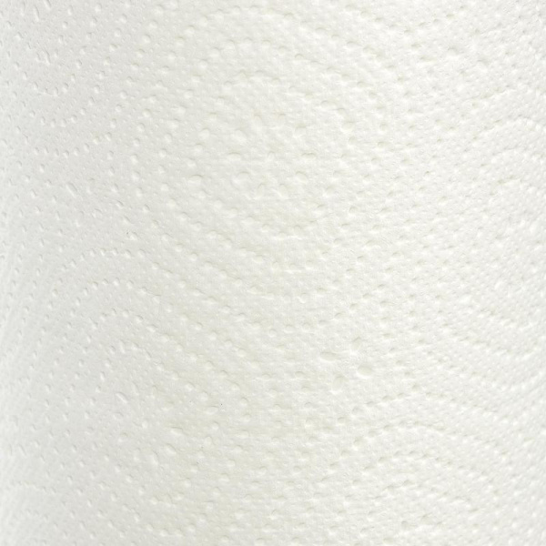 Полотенца бумажные Luscan с тиснением двухслойные (2 рулона по 12.5 метра)