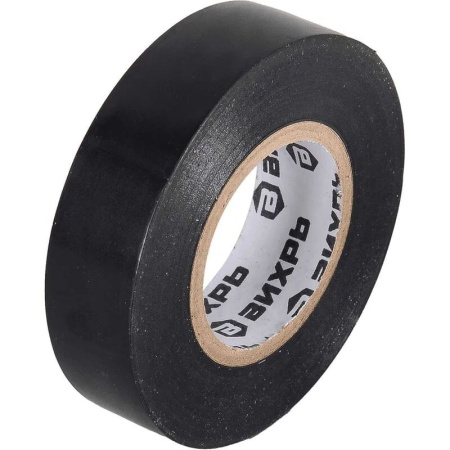 Изолента Вихрь ПВХ 19 мм  x 20 м черная
