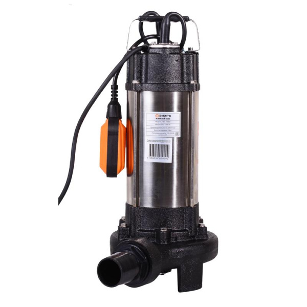 Насос фекальный Вихрь ФН-1500Л для грязной воды (68/5/5)