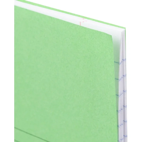 Тетрадь школьная зеленая А5 12 листов в линейку