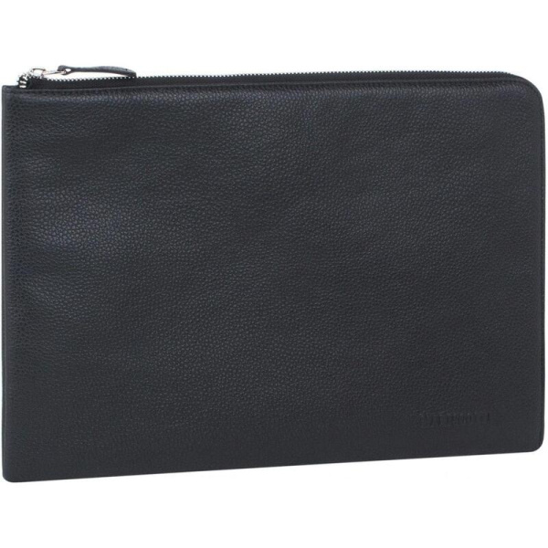 Папка деловая Franchesco Mariscotti из натуральной кожи черного цвета  (8-131кFM1)