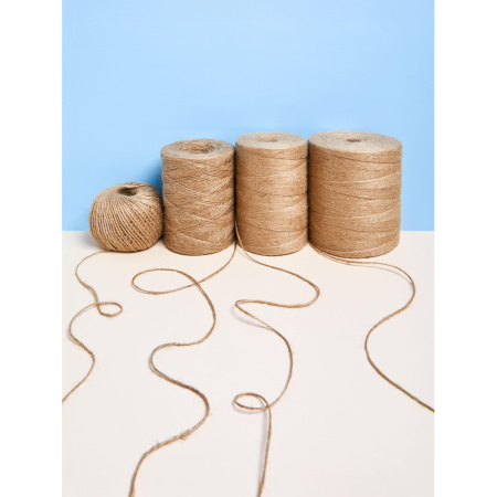 Шпагат джутовый 200 м бобина