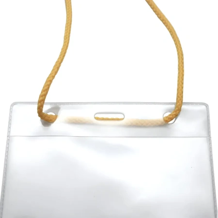 Бейдж Комус вертикальный 163х114 мм без держателя (размер вкладыша:  142х110)