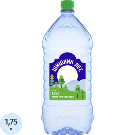 Вода питьевая Шишкин Лес негазированная 1.75 л