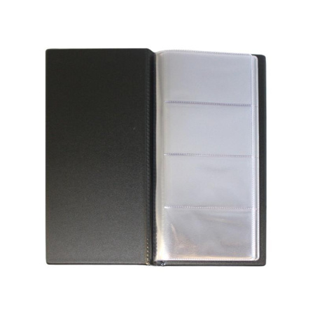 Визитница настольная Attache пластиковая на 96 визиток черная