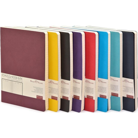 Ежедневник недатированный Bruno Visconti Megapolis Flex искусственная кожа A5 136 листов желтый (140х210 мм) (артикул производителя 3-531/14)