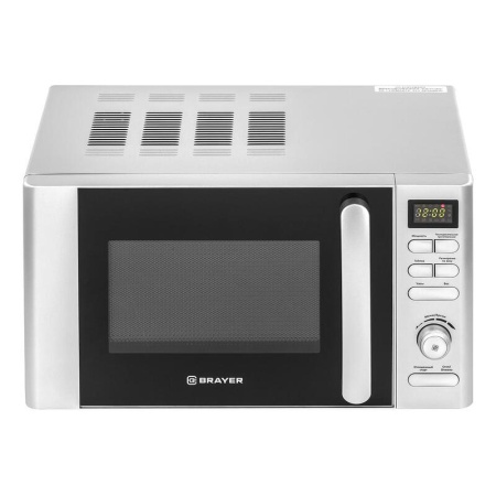 Микроволновая печь Brayer BR2502 серебристая