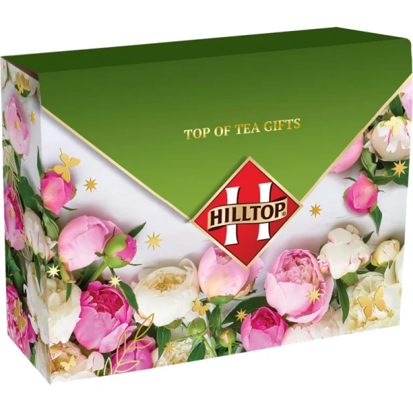 Чай листовой чёрный Hilltop Цейлонское утро Модные пионы 100 г