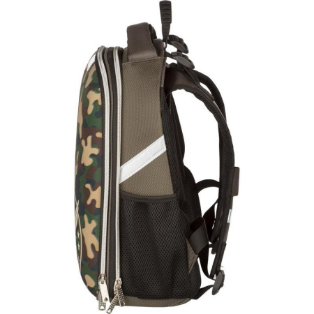 Ранец ортопедический №1 School Basic Military (светится в темноте)