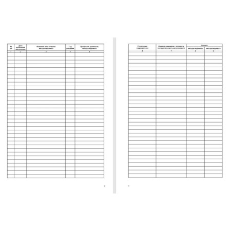 Журнал регистрации вводного инструктажа по пожарной безопасности ОТ-04  (32  листа, скрепка, обложка картон)