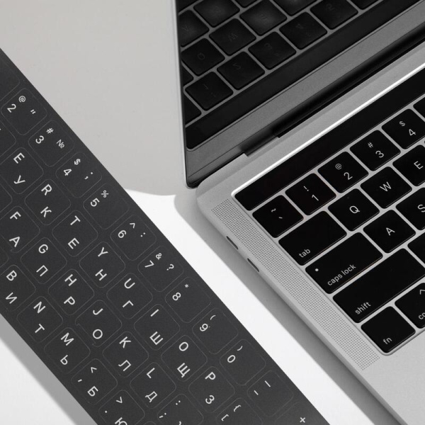 Этикетки для клавиатур Red Line серые (УТ000031341)