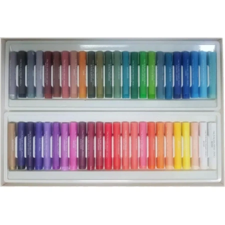 Пастель масляная Луч De Luxe круглая 48 цветов