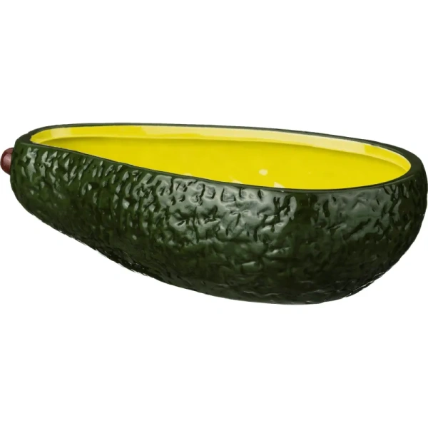 Блюдо для запекания Agness Авокадо 20.5x11.5 см керамика