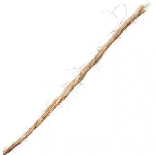 Шпагат джутовый полированный 1200 текс (длина 500 м, 0.56 кг в бобине)