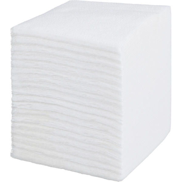 Салфетки бумажные Luscan Mega Pack 1-слойные 24х24 см белые