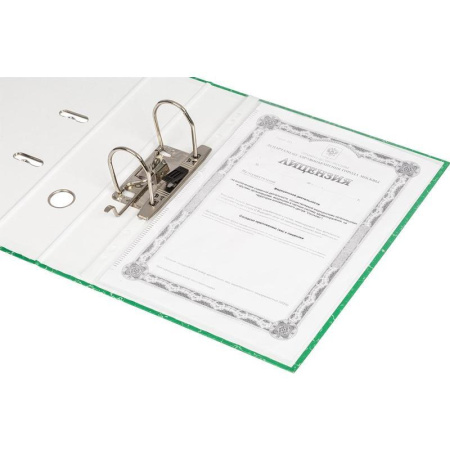 Папка-регистратор Attache Economy 75 мм зеленая