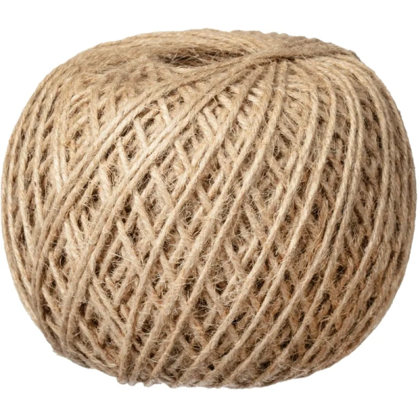 Шпагат джутовый 1200 текс (длина 150 м, 0.2 кг в бобине)