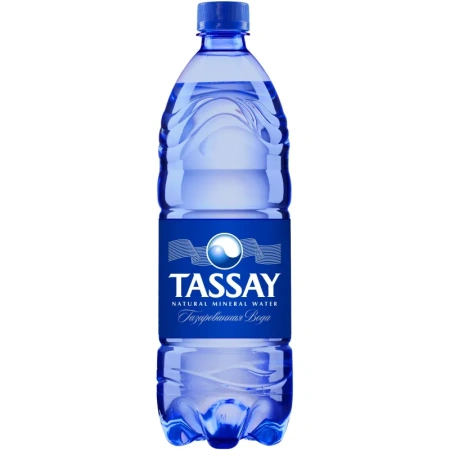 Вода питьевая Tassay газированная 1 л