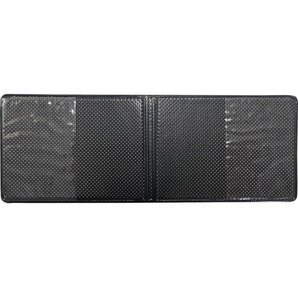 Обложка для удостоверений искусственная кожа чёрная (411-005-211-0)