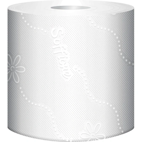 Бумага туалетная Soffione Imperial Peony 4-слойная белая  ароматизированная со смываемой втулкой (8 рулонов в упаковке)