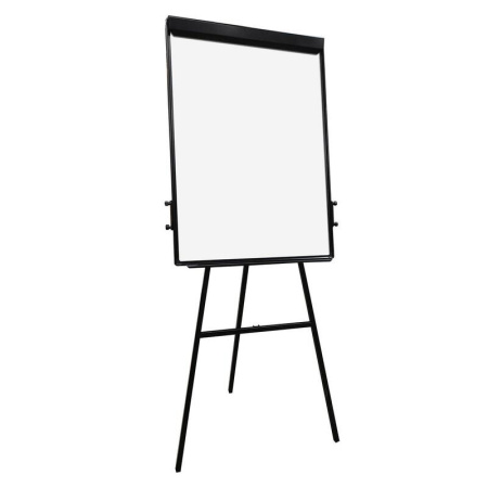 Флипчарт магнитно-маркерный 70х100 см на треноге Комус
