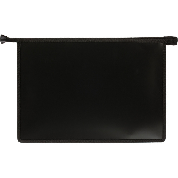 Папка для тетрадей А4 пластиковая, печать на картоне,молния сверху ПМ-А4-29