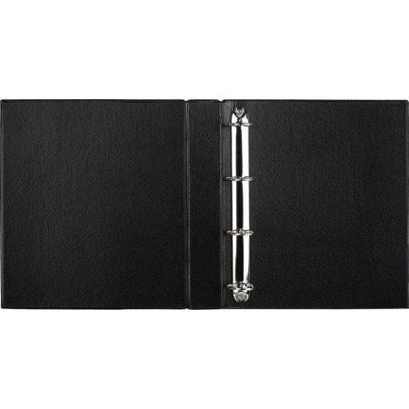 Папка на 4-х кольцах Attache 50 мм черная до 300 листов