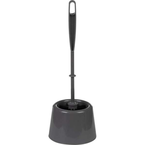 Ёршик для унитаза Azur Мини пластик серый 37 см (с подставкой)