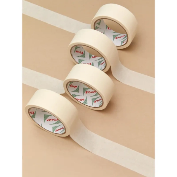 Клейкая лента малярная Комус легкоудаляемая 38 ммх19 м