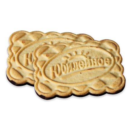 Печенье песочное Юбилейное молочное с глазурью 232 г